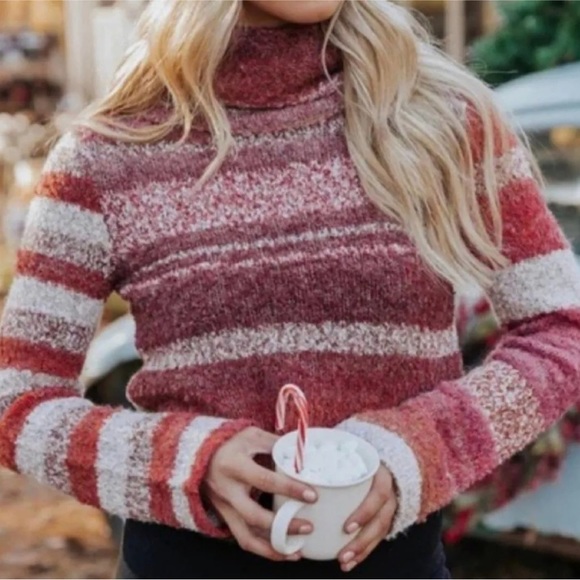 🆕 Free People My Girl turtleneck sweater Sizes - Picture 6 of 10